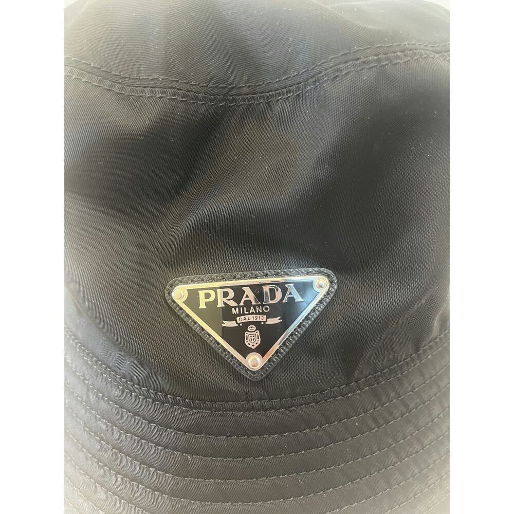 Prada Re-Nylon Bucket Hat - Size Small, Like New with Dustbag - Picture 3 of 5